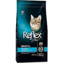 Reflex Plus Somonlu Kısırlaştırılmış Yetişkin Kedi Maması 2 KG
