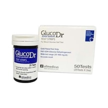 Gluco Dr Şeker Ölçüm Cihazı Strip 50 Adet