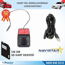 1080p Full Hd 128gb Destekli Usb Yol Sürüş Kamerası