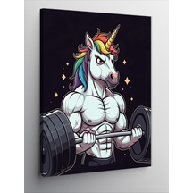Kanvas Tablo Güçlü Unicorn 50cmx70cm