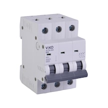 Viko 4vtb-3b25 Otomatik Sigorta 4,5ka B Tipi 3 Kutup 25a 10