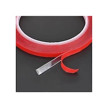Silikon Çift Taraflı Montaj Bandı Şeffaf 10 Mm X 5 Metre Güçlü Yapışkanlı Tape Bant Marketim