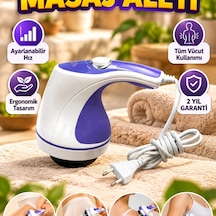 Ayarlanabilir Hızlı Titreşimli Vücut Masaj Cihazı Çok Başlıklı Ev Tipi