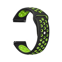 Xiaomi Amazfit Pace Krd-02 Uyumlu Tgco Kordon-siyah-yeşil