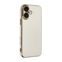 Newface Apple İphone 16 Kılıf Volet Silikon - Beyaz