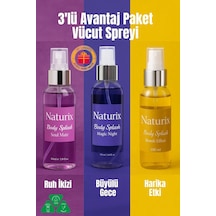 3'lü Body Splash Seti Soul Mate Angel - Magic Night Noir - Bomb Effect Bombshell 100 Ml