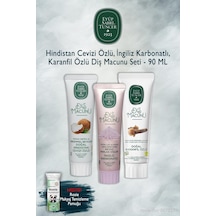 Eyüp Sabri Tuncer Hindistan Cevizi, Karbonat, Karanfil X3 90 Ml Diş Macunu, Rosie Beyazlık