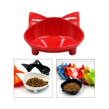 Homyl Sevimli Hayvan Kedi Kulakları Şekilli Mama Su Kasesi