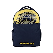 Fenerbahçe Sarı Lacivert Kesik Logo Detaylı Sırt Çantası 24719