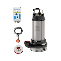 Sumak Sdt 30/2 Y Paslanmaz Gövde Kirli Su Dalgıç Pompa 380 Volt 3 Hp 27 Mss