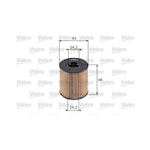Yağ Filtresi - Fiat Qubo, Ducato, Scudo, Fiorino, Ulysse - Valeo-586503 72402863