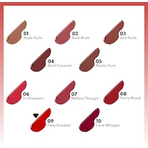 Hydramoist Lipgloss 09 Heartbreaker Nemlendirici Dudak Parlatıcısı, Kırmızı 0
