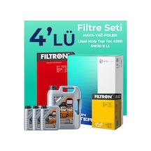 Bmw X6 40 Dizel Filtre Bakım Seti Liqui Moly Motor Yağlı 2008-2014 4 Lü 8200BKMFLSHNGFL22243
