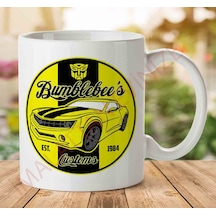 Bumblebees Customes Transformers Baskılı Seramik Kupa Bardak