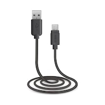 SBS 55468 LTHL200 MİKRO USB ŞARJ VE VERİ KABLOSU 1 MT. SİYAH