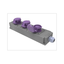 Bemis Cee Tri Box Grup Priz 2/32a. 24v. 1 Ad. + 2/16a. 24v. 2 Ad.