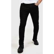 DeepSEA Siyah Slim Fit Likralı Kot Pantolon Esnek Jeans Erkek Kot Pantolon 2100441