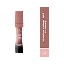 Golden Rose My Matte Lip Ink Mat Likit Ruj 03