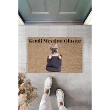 Dijital Baskı Kişiye Özel İç Kapı Dekorasyon Paspas Ps11216 Renkli