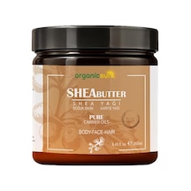 Shea Yağı 250 Ml %100 Ham, Soğuk Pres, Rafine Edilmemiş, Shea Butter Karite Kuru Cilt, Saç, Dudak, Topuk Bakımı