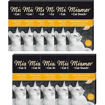 Miamor Cream Multi-Vitamin Tamamlayıcı Ek Besin 11'li 6 x 15 G