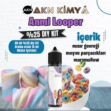 Anml Looper Yoğun Dıy Kit Meyveli Mısır Gevreği Gıda Aroması %25 Oranda Aroma İçerir Hazır Değildir 60 Ml