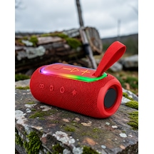 Mini Bluetooth Hoparlör Şık Kırmızı Tasarım Xuczzzflip6maxxxx-3