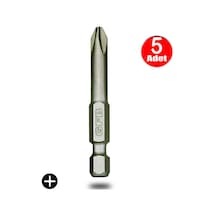 Gfb Bits Yıldız Uç Vidalama Matkap Ucu Ph2 X 50mm - 5 Adet