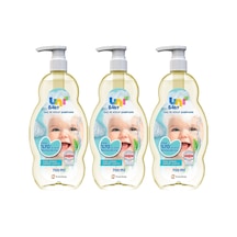 Uni Baby Bebek Saç Ve Vücut Şampuanı 700ml Klasik Pompalı 3lü