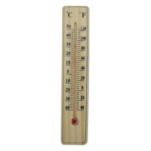 Ahşap Termometre Ev Ofis Oda Termometresi - 76453156