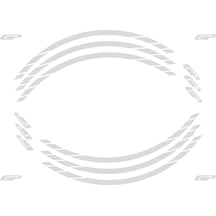 GP Kompozit Universal Tek Jant Şeridi Reflektif Gri