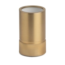 Tezgah Üstü Diş Fırçalığı -mat Altın Renk 102x60x60 Mm Tek Ebat Ba2006 007 Gl-bb Açık Ahşap