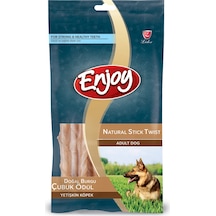 Enjoy Natural Burgu Stick Köpek Ödül Maması 14 Cm 5-7 Gr 100 Lü