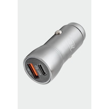 Subzero Cr33 20w 3.4a Pd+usb Çıkışlı Metal Ledli Araç Şarj Başlığı Siyah