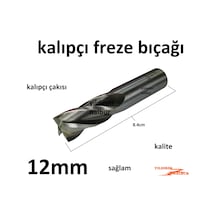 Kalıpçı Freze 12mm Kalıpçı Bıçak Freze Çakısı On İki Torna Freze