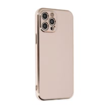 Apple, Uyumlu iPhone 12 Pro Max Kılıf Volet Silikon - Pembe