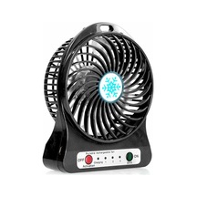 Portatif Mini Usb Fan Şarj Edilebilir Masaüstü Vantilatör