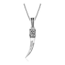 Gümüş Fil Dişi Kolye (551234708)