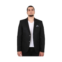 Sposo 5141 Iki Düğme Tek Yırtmaç Büyük Beden Blazer Ceket(372355497)