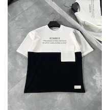 Modi Green Unisex Günlük Stil Siyah Urban Style Kargo Cepli Tişört