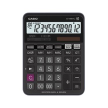 Casio Dj-120d Plus İşlem Kontrollü 12 Hane Masa Üstü Hesap Makinesi Beyaz