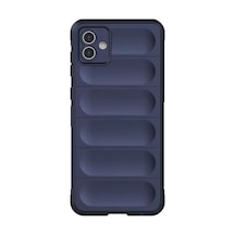 Samsung Galaxy Uyumlu A06 Kılıf Optimum Silikon - Lacivert Bz8683140807801