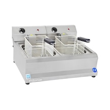 Himaksan HMK-FE 5 + 5 5000 W 5 + 5 L Endüstriyel Elektrikli Fritöz