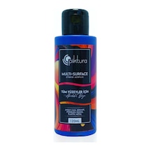 Multi-surface Hibrit Akrilik Boya, 120ml, Su Bazlı, Ahşap Cam Seramik Metal Kumaş Plastik İçin Lacivert