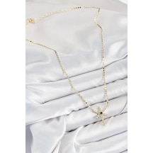 Mey İthalat Pirinç Zirkon Taşlı Kutup Yıldızı Model Ezme Zincir Gold Renk Kadın Kolye - Özel Seri Meyeb6880d36dfe5c7647d60667ba altın Mey İthalat Pirinç Zirkon Taşlı Kutup Yıldızı Model Ezme Zincir Gold Renk Kadın Kolye - Özel Seri Meyeb6880d36dfe5c7647d60667ba altın