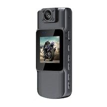 Hallow D12552-1 Ses Video Kayıt 4k Uhd Mini Vücut Kamerası Ch