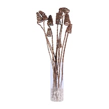 Yapay Çiçek Sitesi Kuru Çiçek Doğal Tropic Tail Cone 55 Cm 10lu Naturel