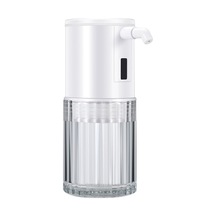 Xiaaokeji Otomatik Sabunluk, 350ml Temassız Şarj Edilebilir Sabunluk Beyaz