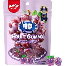 4d Fruit Gummy Grape Burst 54g