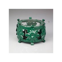 Metal Osmanlı Ocağı Özel Yakıt Jel Hediyeli 16x10cm Çok Renkli